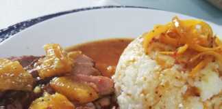 Πάπια με σάλτσα πορτοκαλιού και ρύζι!