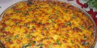 Πουρε πατάτας με κιμα και τυρι