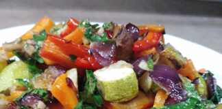 Σαλάτα ψητών λαχανικών