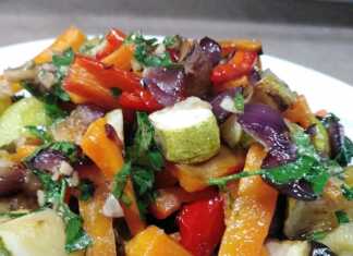Σαλάτα ψητών λαχανικών