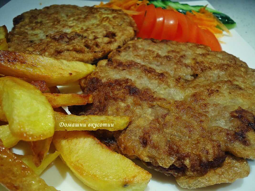 σνίτσελ με κιμά