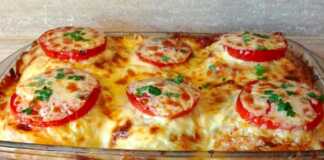 Φωλιές κοτόπουλου με λαχανικά