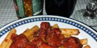 Ζυμαρικά με χταπόδι ραγού