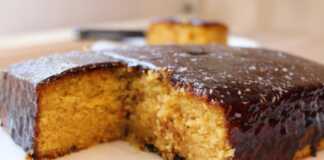 Κέικ Πορτοκάλι με Σοκολάτα (Νηστίσιμο)