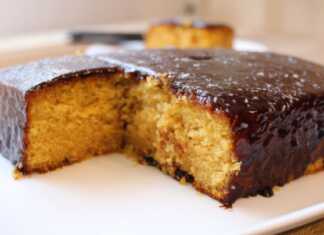 Κέικ Πορτοκάλι με Σοκολάτα (Νηστίσιμο)