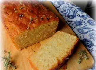 Κέικ με Θυμάρι και Λεμόνι