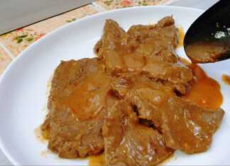 Μπριζόλες με σάλτσα Λαχανικών