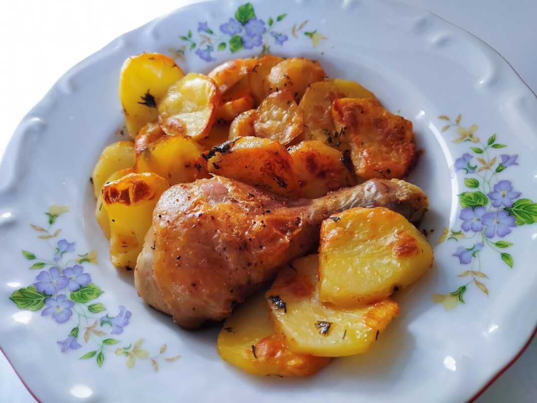 Μπουτάκια κοτόπουλου στο φούρνο