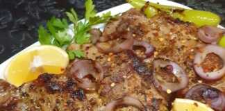 Μαριναρισμένες Μπριζόλες Λαιμού Μαριναρισμένες Μπριζόλες Λαιμού