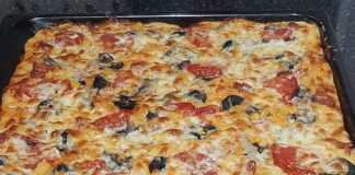 Πίτσα με ομελέτα