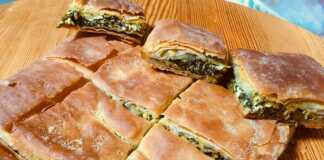 Σπανακοπρασοτυρόπιτα