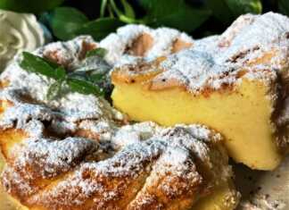 Κέικ σουφλέ γιαουρτιού