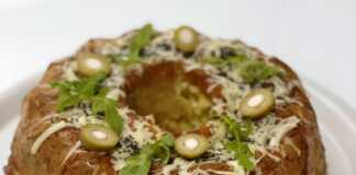 Αλμυρό κέικ με τυρί και Σπόρους