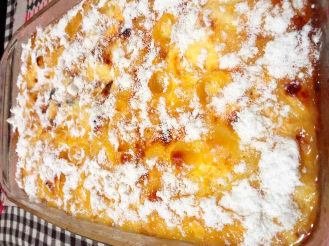 Γλυκά ζυμαρικά στο φούρνο