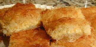 Κανταΐφι με τυριά