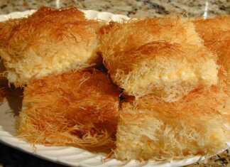 Κανταΐφι με τυριά