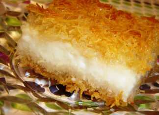 κανταΐφι με κρέμα