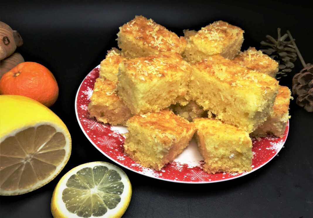 Κέικ με γιαούρτι και λεμόνι