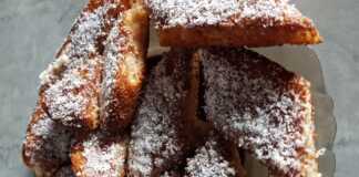 Κέικ με κανέλα, καρύδα και μέλι