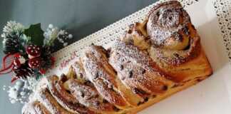 Κεικ Μπριος με σταγόνες Σοκολάτας και κανέλλα