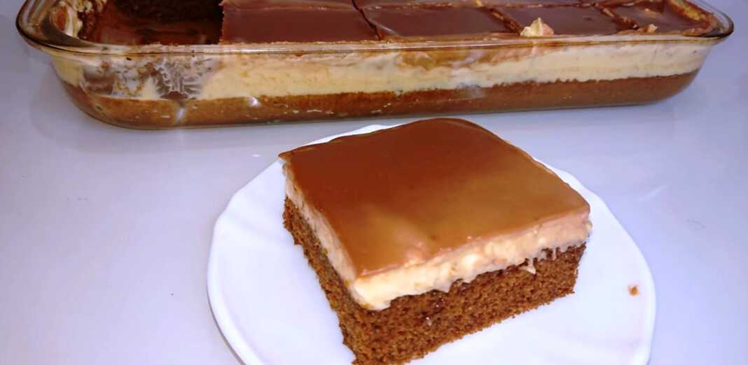 Ζουμερό Κεικ σοκολάτας με λεπτή κρέμα