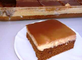 Ζουμερό Κεικ σοκολάτας με λεπτή κρέμα