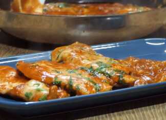 Κοτόπουλο με σάλτσα μανιτάρια