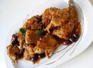 Μπαχαράτο Κουνέλι με πατάτες φούρνου