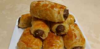 Λουκάνικα σφολιάτας