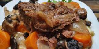 Μοσχάρι με λαχανικά στην κατσαρόλα