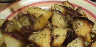 Παραδοσιακές Ψητές πατάτες Ψητές πατάτες