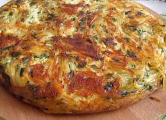 Πατατόπιτα με κίτρινο