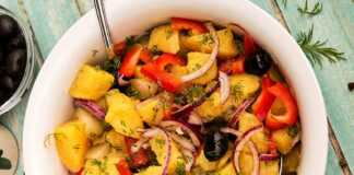 Νηστίσιμη Πατατοσαλάτα