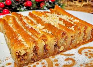 Ενα υπέροχο γλυκό από το νησί της Λέσβου Πλατσέντα Λέσβου