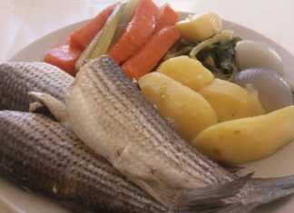 Ψαρόσουπα με φρέσκο ψάρι Μυτιλήνης Ψαρόσουπα