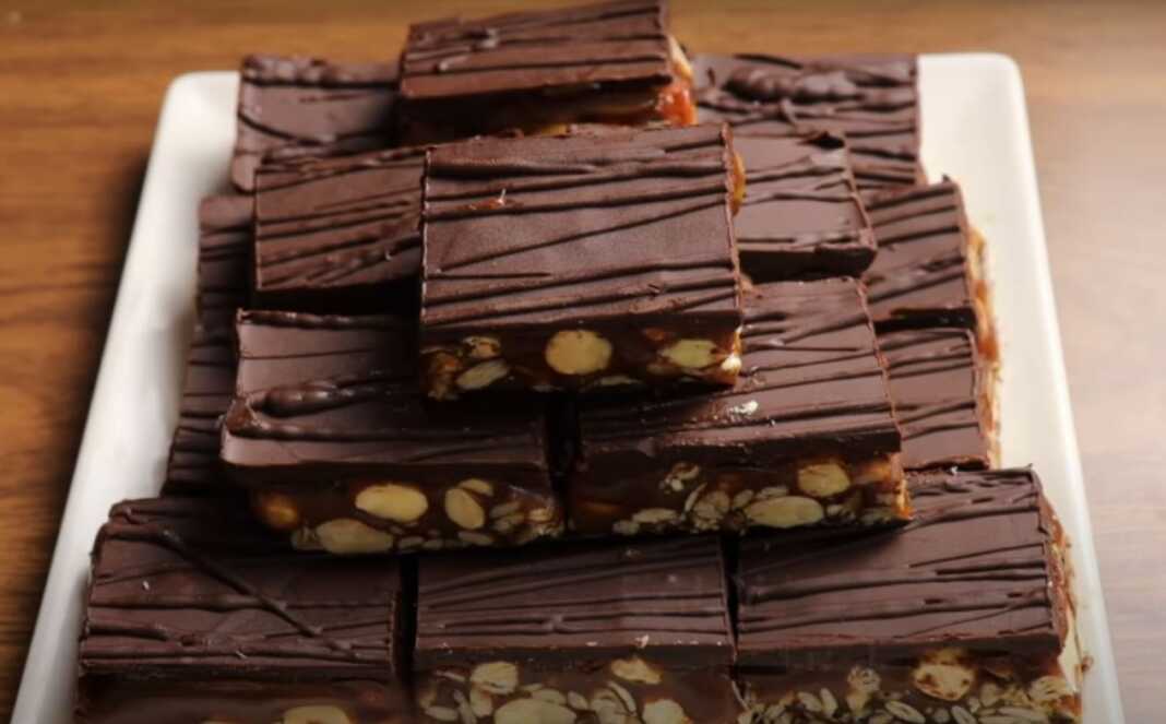 Σοκολατάκια με ξηρούς καρπούς