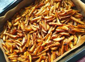 Τραγανές πατάτες με μπαχαρικά στο φούρνο