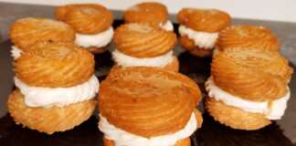 Τουλούμπες με κρέμα