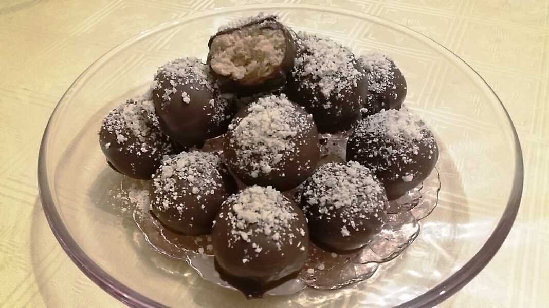 Τρουφάκια με σοκολάτα