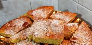 Φρεσκοψημένη μηλόπιτα