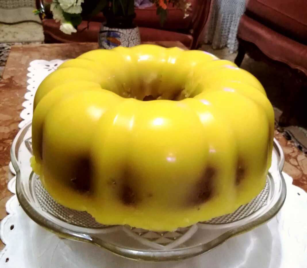 Κέικ με κρέμα πορτοκάλι