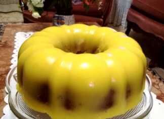 Κέικ με κρέμα πορτοκάλι