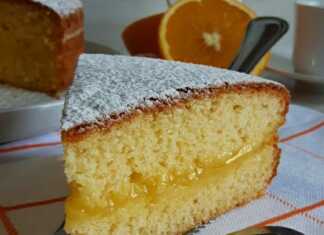 Κέικ Πορτοκαλιού με κρέμα