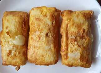 Κίτρινο τυρί ψημένο σε τηγάνι