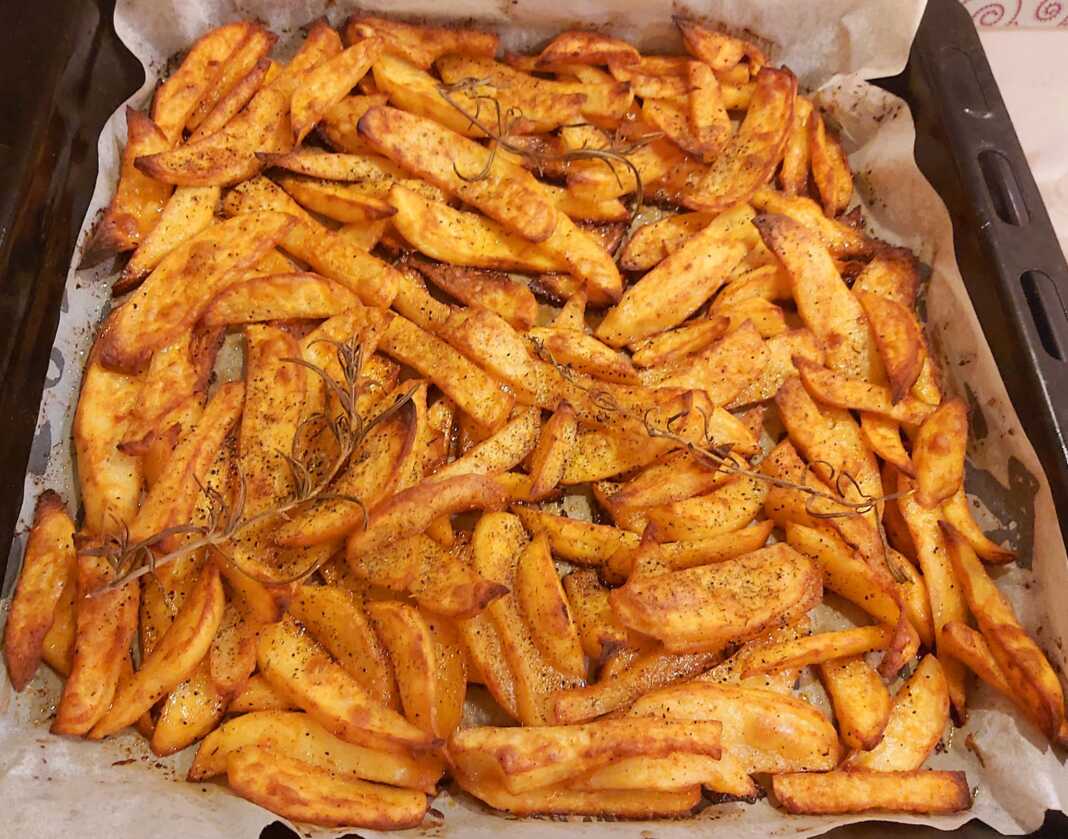 Πατάτες φούρνου με μπαχαρικά