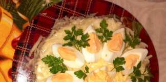 Κέικ Πατατοσαλάτας με Κοτόπουλο