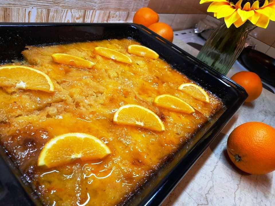 SiropiastiPortokalopita Σιροπιαστή πορτοκαλόπιτα