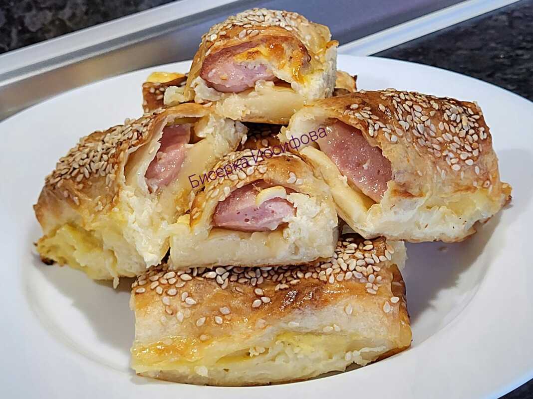 Zamponotyropitakia Ζαμπονοτυροπιτάκια