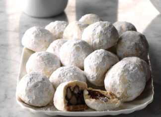 Φονταν με καρύδι και σοκολάτα