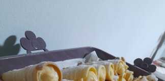 Κορνεδάκια με κρέμα Patisiere